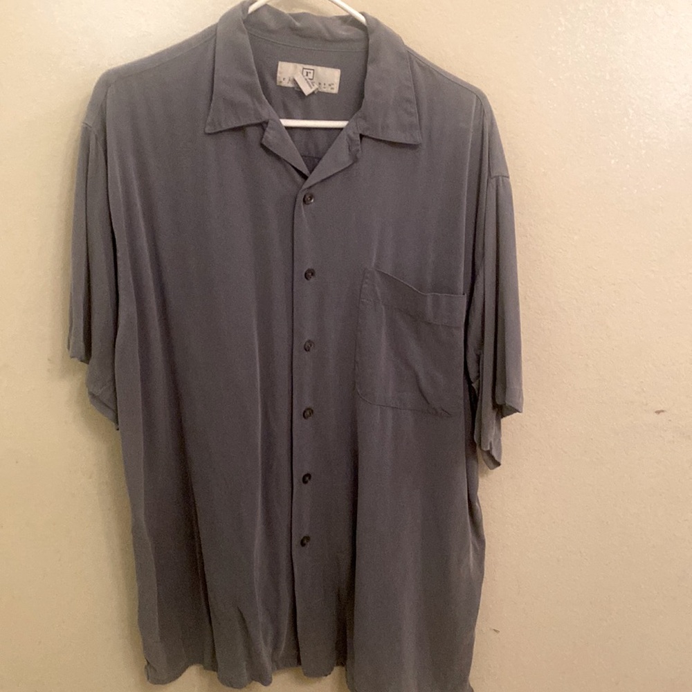 Nice blue/gray button down